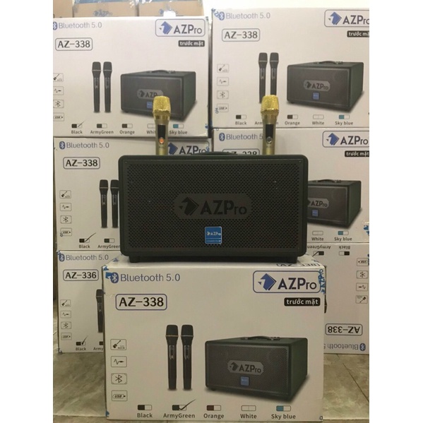 Loa Kéo Karaoke Bluetooth Xách Tay Di Động,Âm Thanh Cực Hay,Tặng Kèm 2 Micro Không Dây Chống Hú