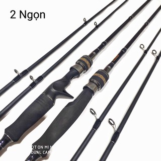 CL2K4 - Cần lure 2 khúc hunting black 2m1,2m4,2m7,3m - Cần câu cá chính hãng cao cấp rẻ nhất thị trường