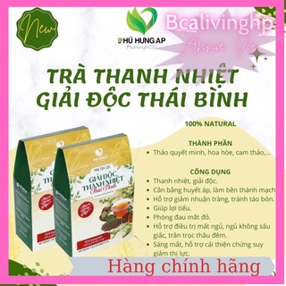 Trà giải độc thanh nhiệt thái bình 25 gói