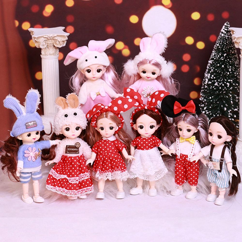 Mô hình cơ thể búp bê 16 mẫu 1/12Bjd Molly 16~17cm