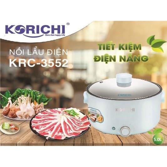 LẨU ĐIỆN ĐA NĂNG KORICHI KRC-3552
