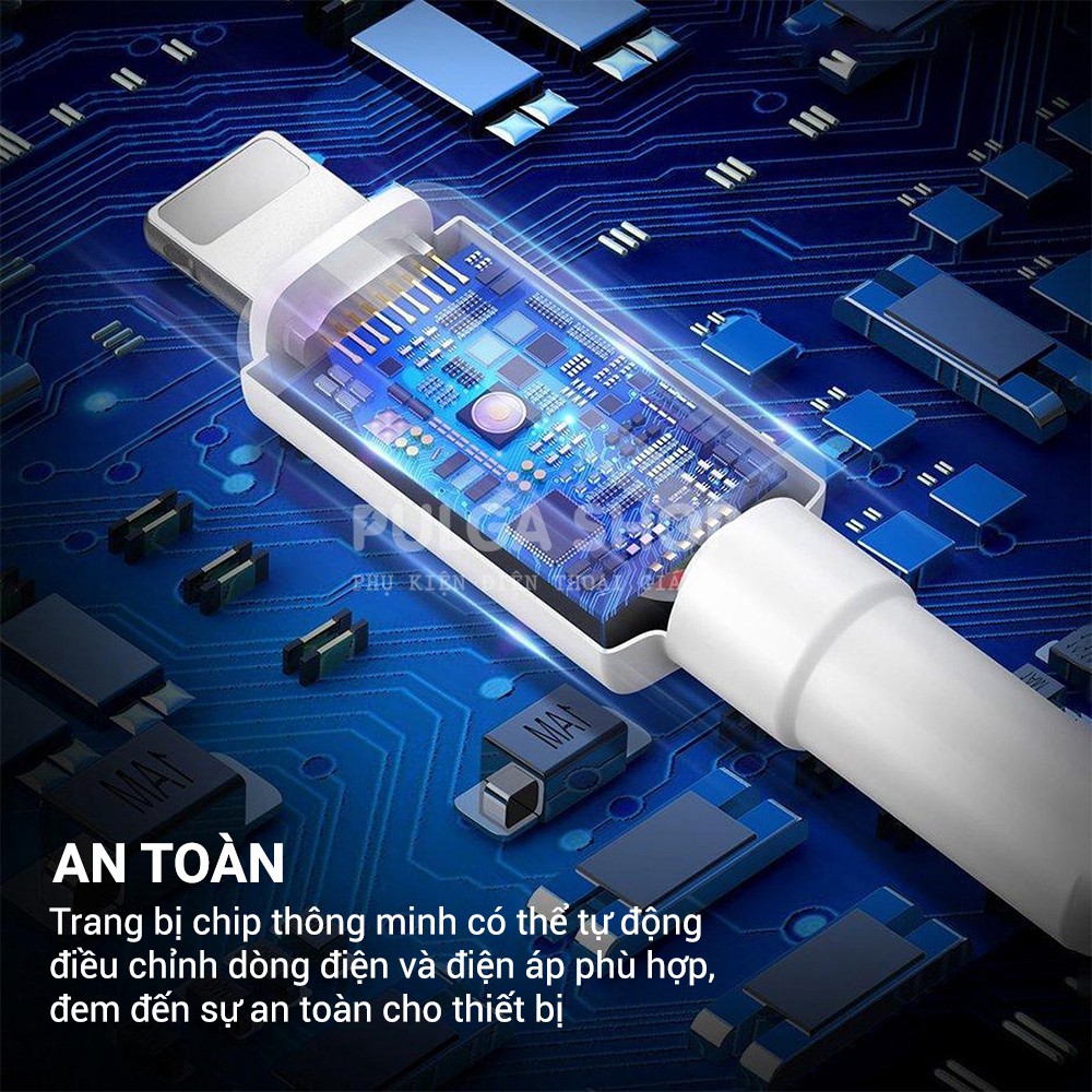 Dây Cáp Sạc Baseus Cổng USB Dùng Cho Iphone / Smartphone Android (Type C/ Lightning/ Micro)