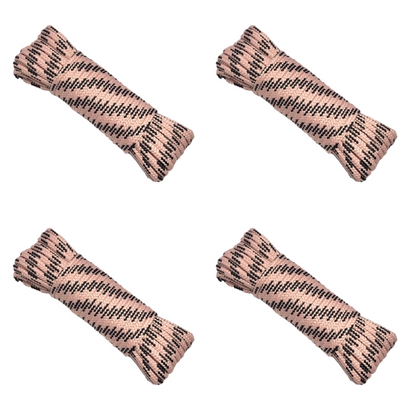 20 mét - Dây Dù 5mm ko lõi oval họa tiết bắt mắt dùng làm macrame, căng lều, dây phơi, dây giày, thời trang