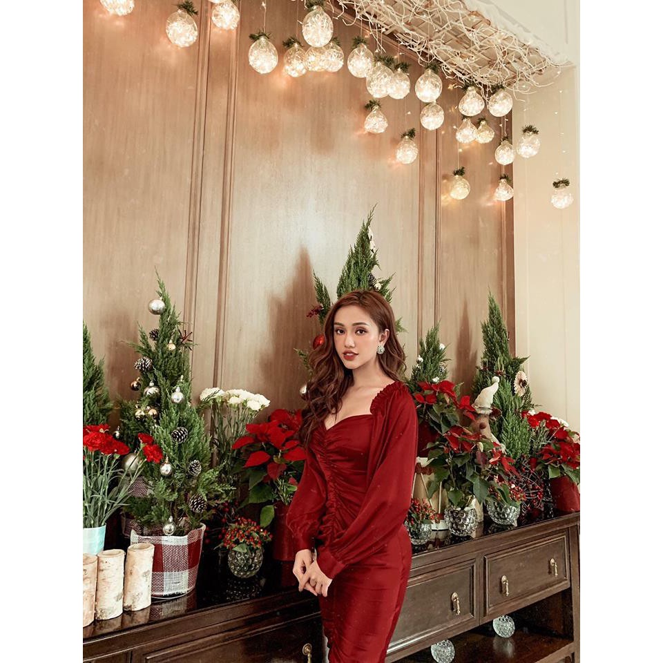 [VIDEO+HÌNH THẬT] Đầm RED - OUTFIT - DRESS (ĐỎ)