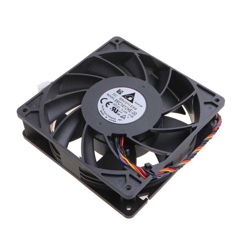 Quạt Tản Nhiệt 140x140x38mm DC 12V 7000RPM Tốc Độ Cao Cho Delta PFC1412HE-00