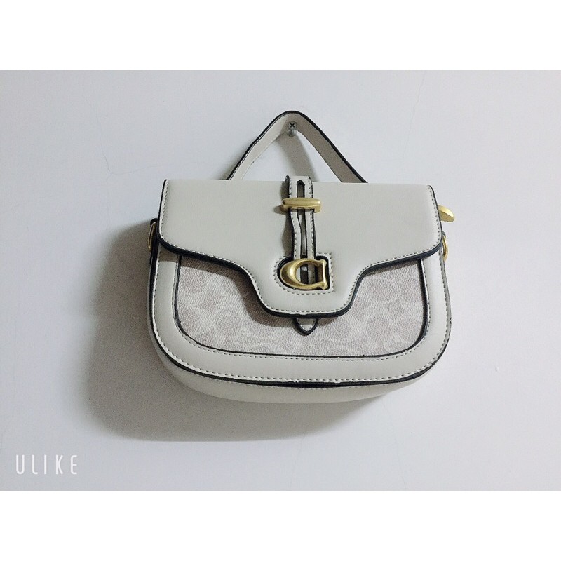 Túi trắng kem coach- thanh lý