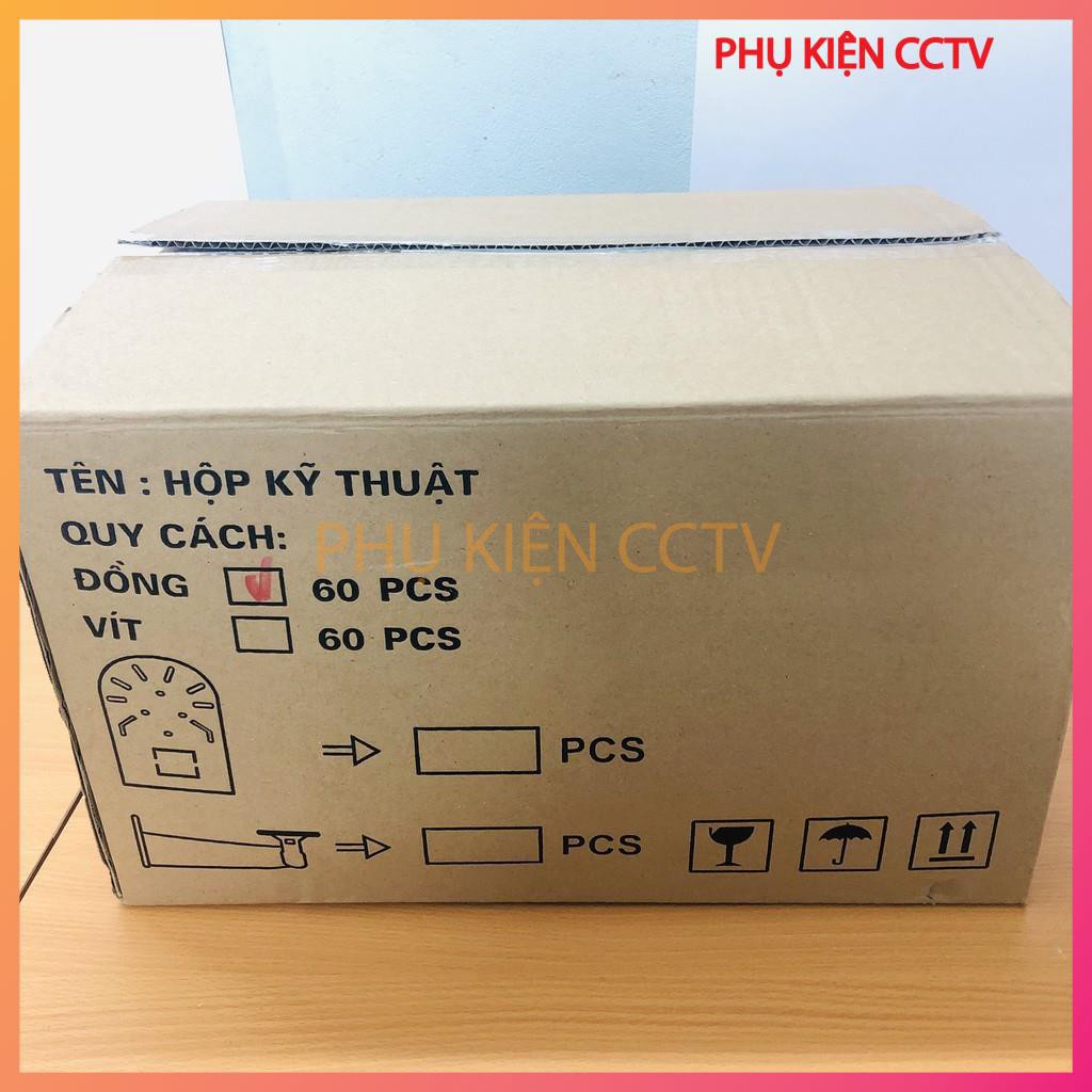 [Combo] Thùng 100c Hộp kĩ thuật, Hộp nối 5x11x11cm dùng cho Camera