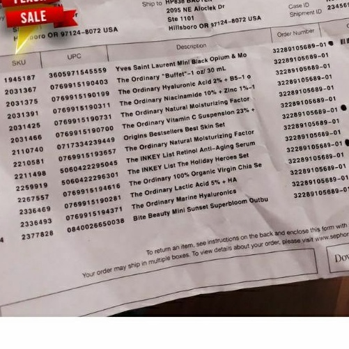 Serum the ordinary Niacinamide 10% + ZinC 1% 30ml