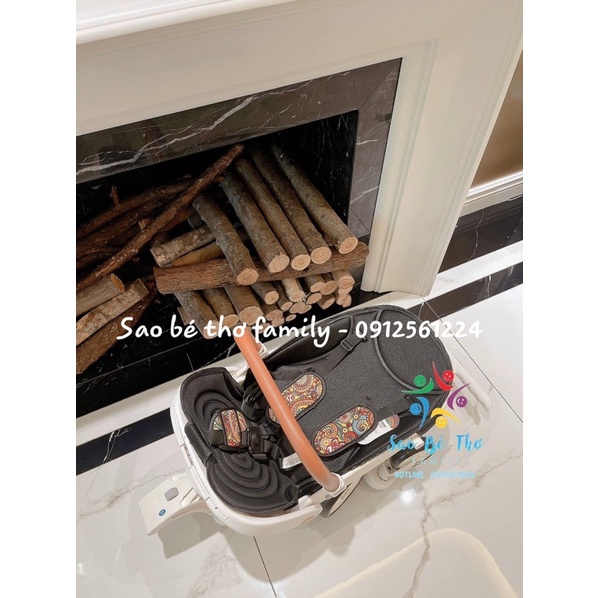 Xe đẩy 2 chiều gấp gọn K9 bản Trung cao cấp kèm bàn ăn