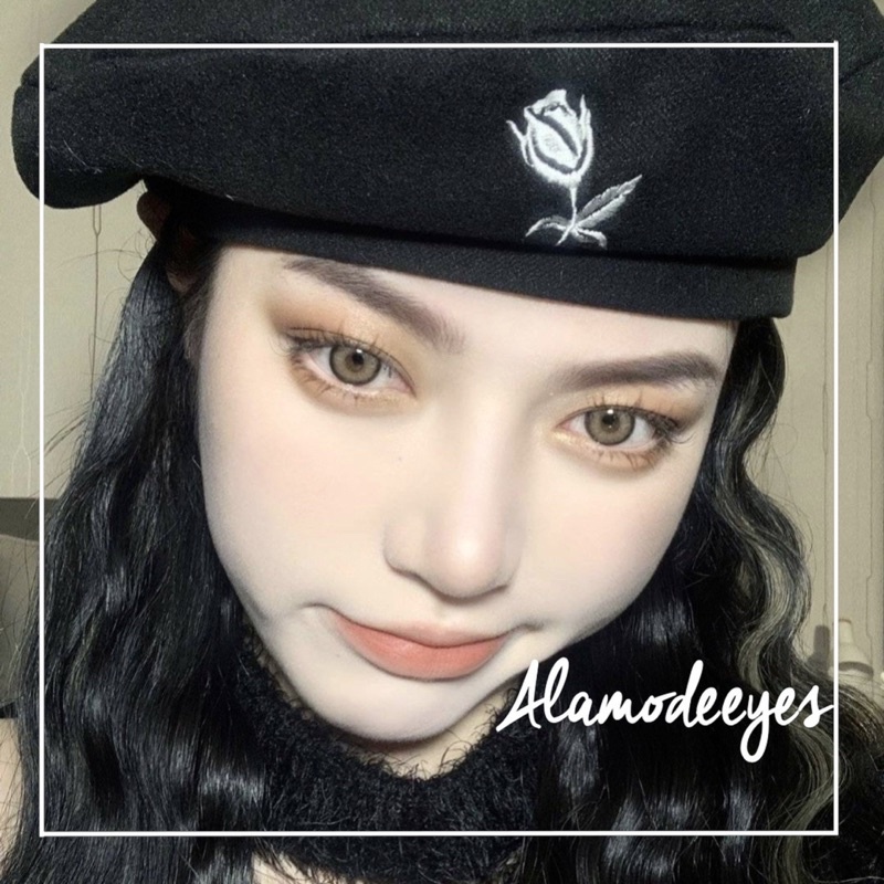 Lens nâu tây viền