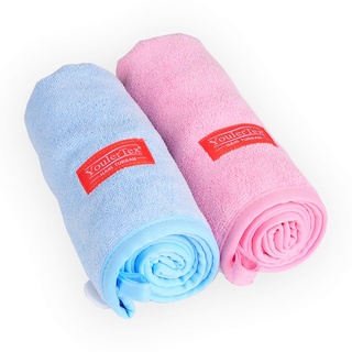 [CHAT TRƯỚC KHI ĐẶT] Khăn microfiber quấn tóc YoulerTex Microfiber khô tóc nhanh, giảm xơ rối