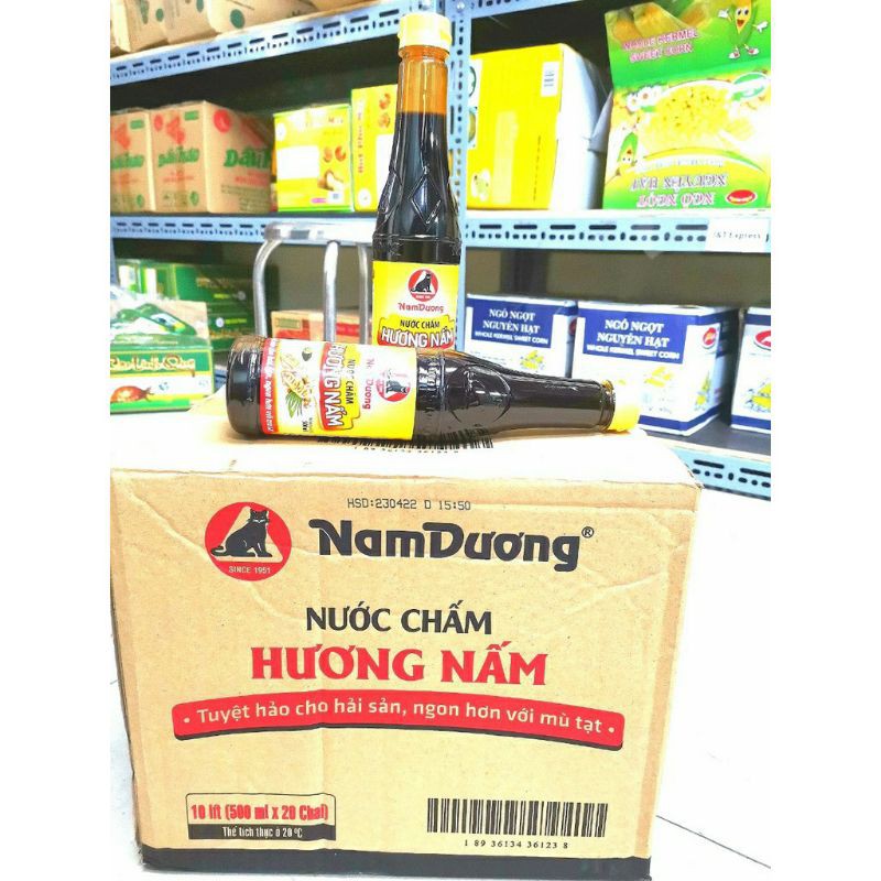 Xì Dầu Hương Nấm Nam Dương.Chai 500ml