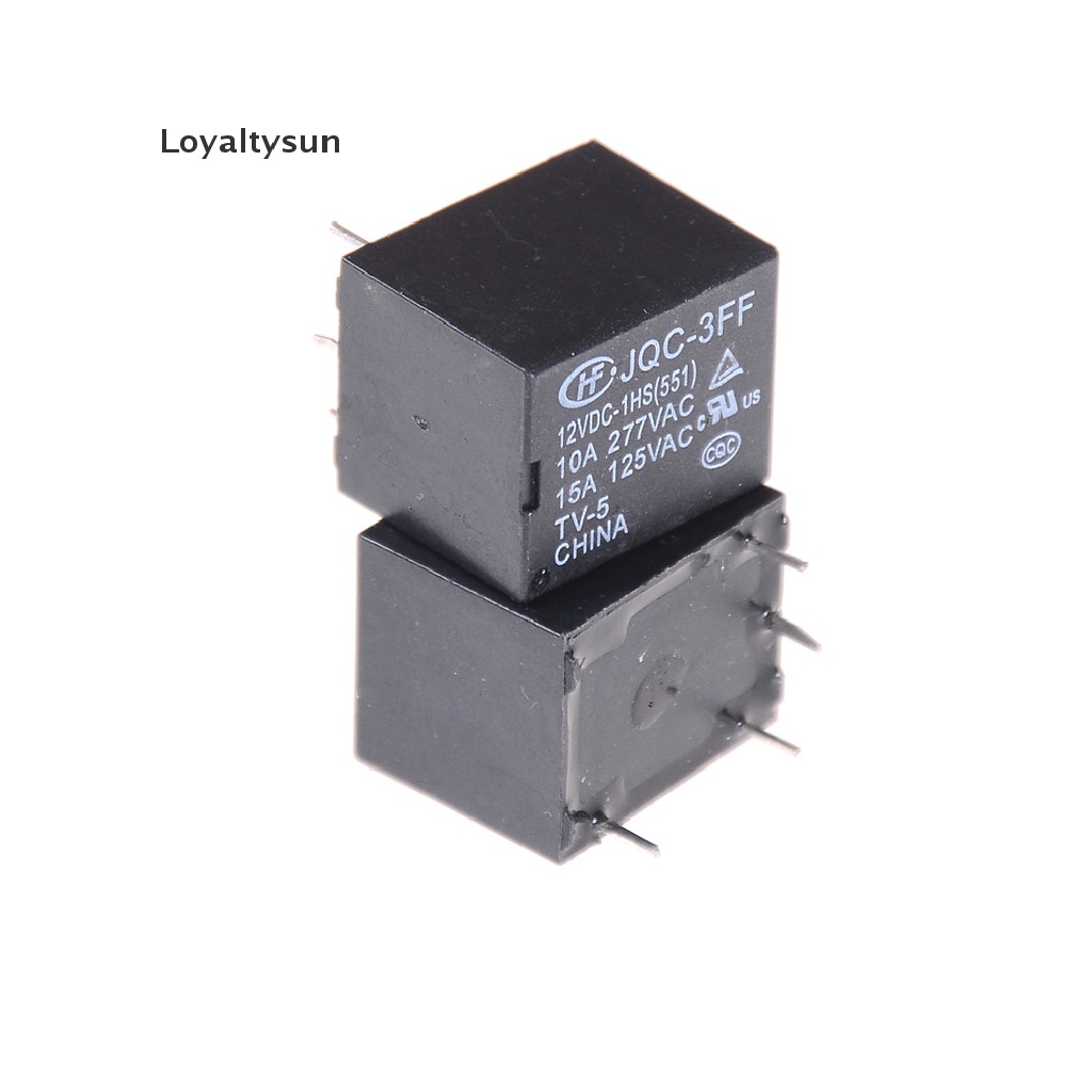 Bộ 5 Cuộn Dây Đánh Lửa 12VDC SRD-S-112DM 125VAC 4Pins 0 0 0 0 0