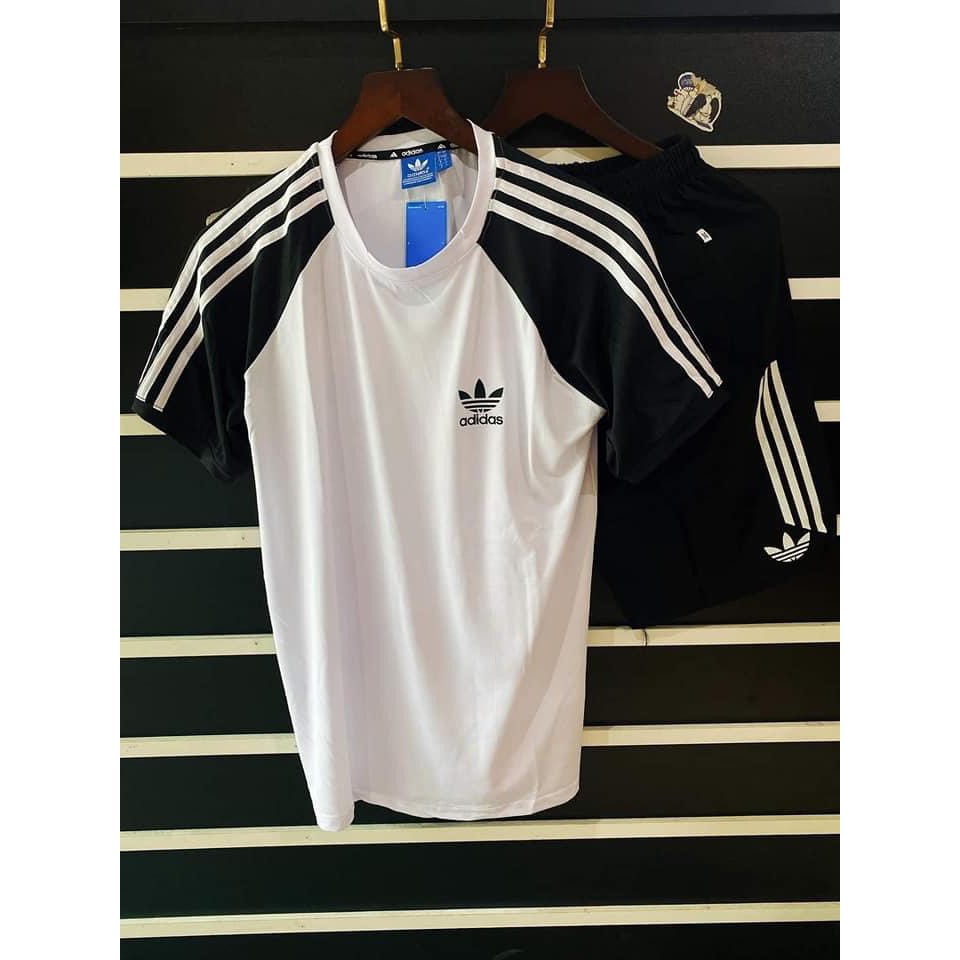 Bộ Thể Thao Nam Hè,Chất Cotton Co Dãn 4 Chiều Cực Mát,Cực Đẹp, In Logo Chắc Chắn | BigBuy360 - bigbuy360.vn