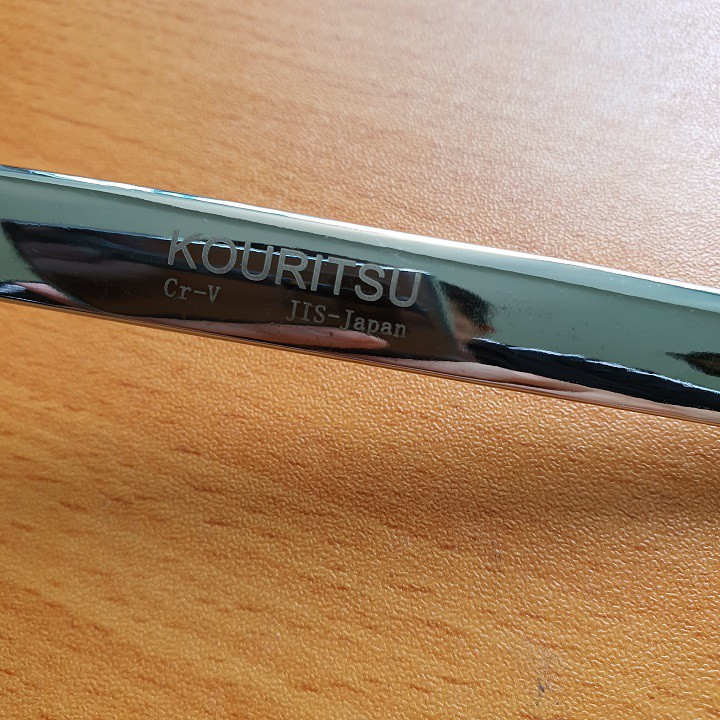 Bộ cờ lê vòng miệng Nhật Bản Kouritsu, đủ cỡ 8, 10, 13 chi tiết, Bảo hành 12 tháng