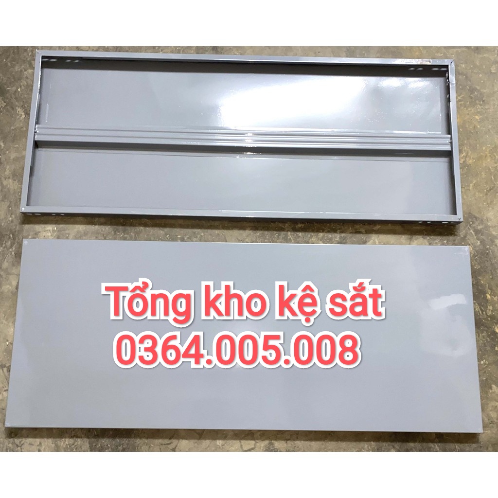 Mâm sàn lắp kệ sắt V lỗ Rộng 40cm - Xám, trắng, đen