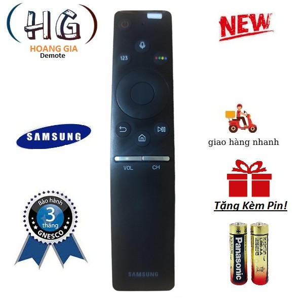 Điều khiển TV Samsung giọng nói 2018. Hàng tốt + Tặng kèm Pin!