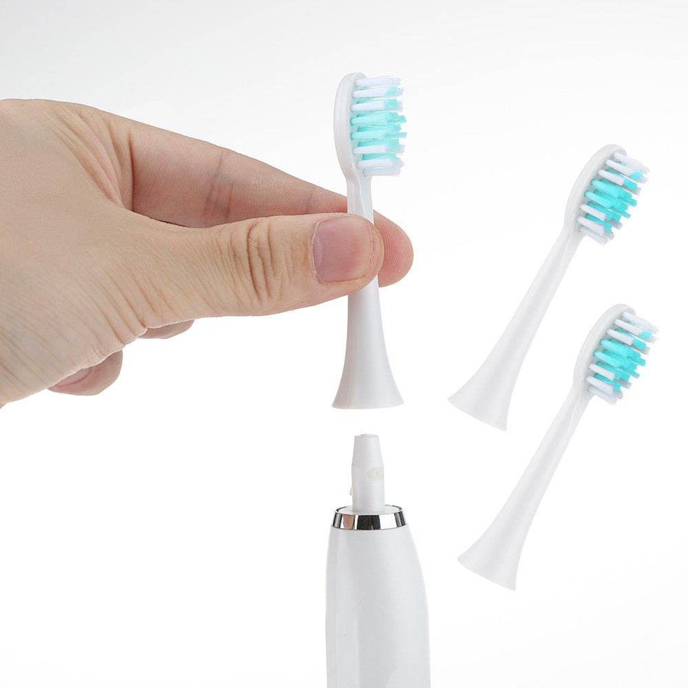 Bàn chải đánh răng điện kèm 3 đầu bàn chải thay thế cho người trưởng thành và trẻ em