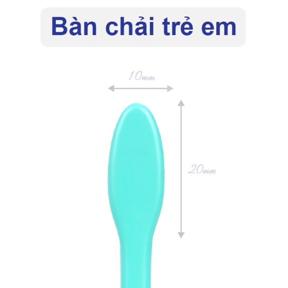 Bàn Chải ECO Trẻ Em (6-8 Tuổi) Siêu Mảnh Wedent ECO Kids ToothBrush Normal Bristle Gomimall (Màu Ngẫu Nhiên)