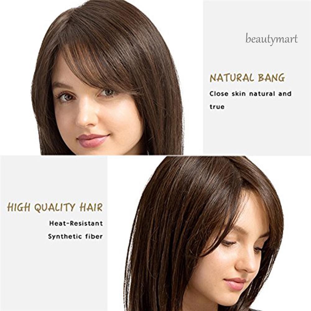 [Hàng mới về] Tóc giả dài thẳng tự nhiên thời trang cho nữ