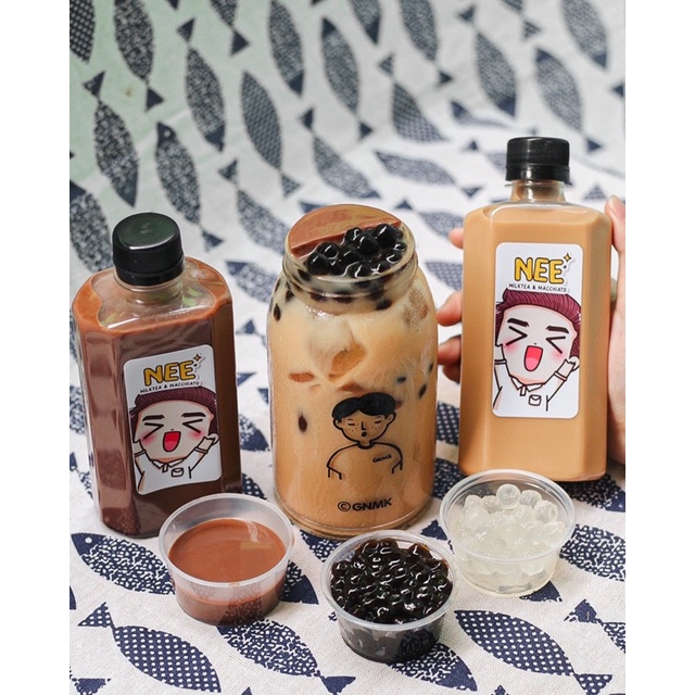 Set nguyên liệu trà sữa truyền thống sương sáo (25-30 ly/set). | BigBuy360 - bigbuy360.vn