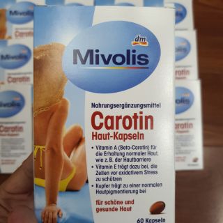 Viên uống chống nắng Carotin Das Gesunde Plus