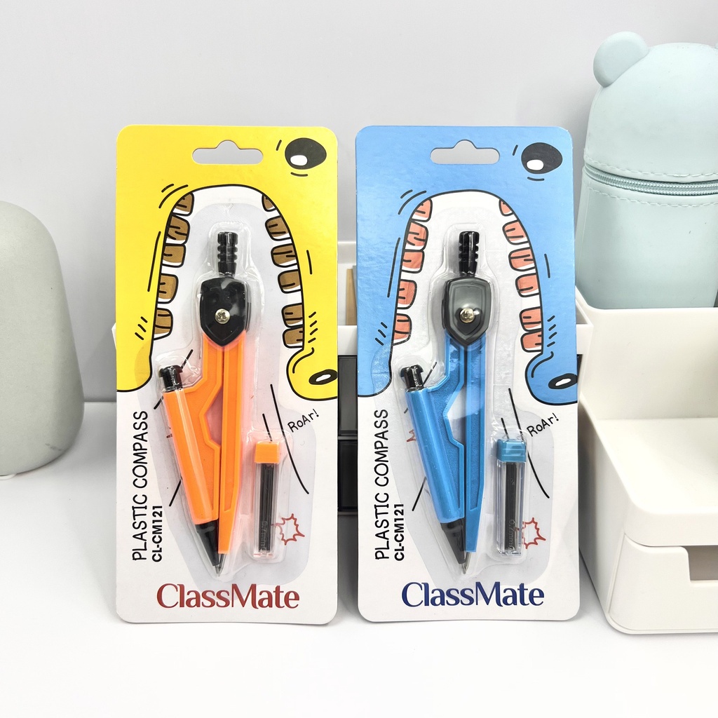 Compa Chì Kim CLASSMATE Thiết Kế Đơn Giản, An Toàn Cho Bé Vẽ Hình CL-CM121