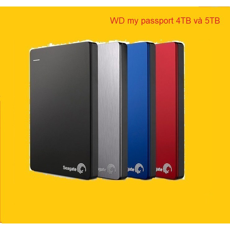 Ổ cứng di động wedi my pasport 5TB và 4TB và 1TB [Hoàn xu 8-12%]