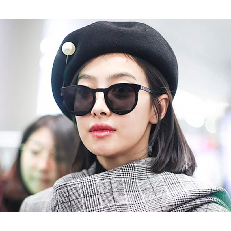 Kính Mát Mắt Mèo Oversize Chống Tia Uv400 Phong Cách Cổ Điển Dành Cho Nam Và Nữ