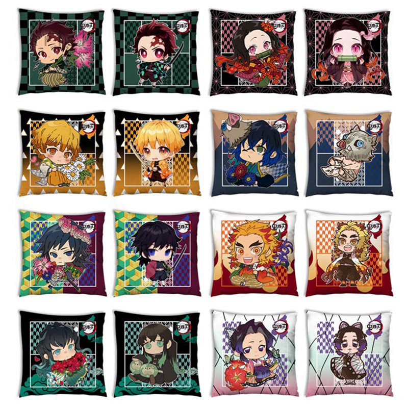 Vỏ gối thiết kế chủ đề Kimetsu No Yaiba