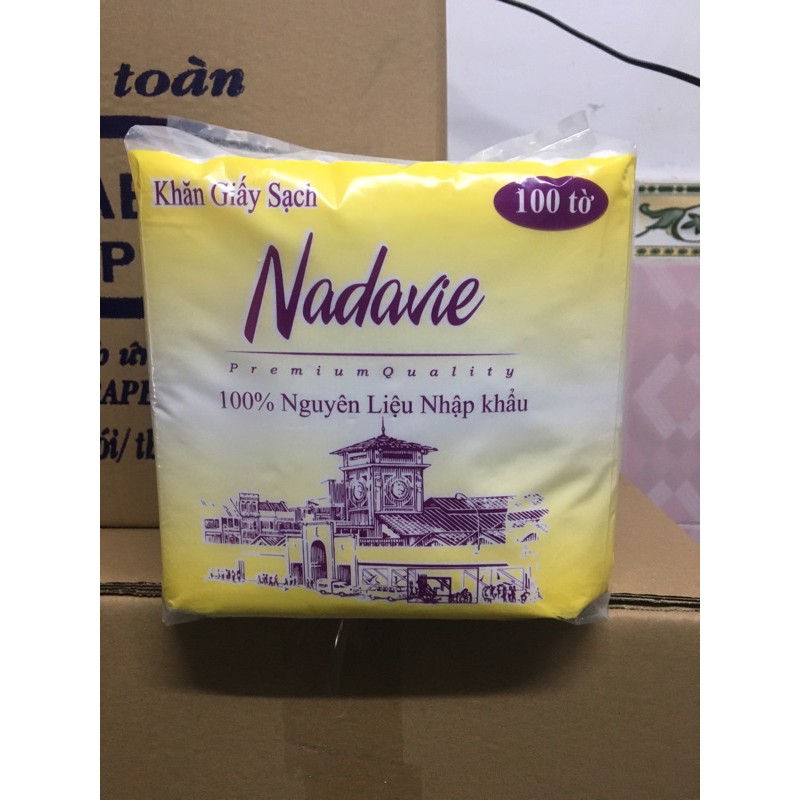 Giấy vuông Nadavie 100 tờ