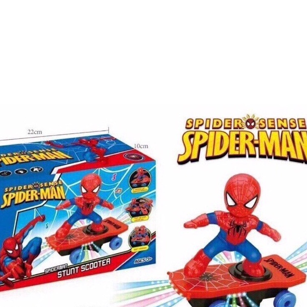 Đồ chơi iron man, người nhện nhảy múa theo nhạc đèn