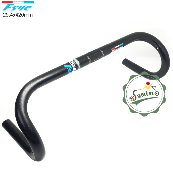 Ghi đông xe đạp - Tay lái nhôm cong FSYC 25.4mm