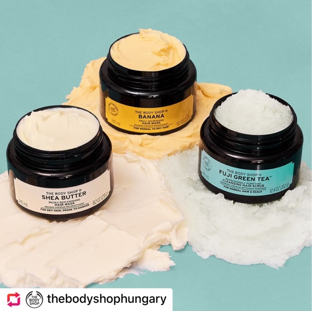 Kem Ủ Mặt Nạ Tóc The Body Shop Banana Truly Nourishing Hair Mask Cung cấp dưỡng chất Dành Cho Tóc Khô