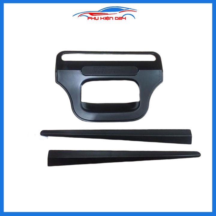 Ốp tay mở cốp mạ Triton 2019-2020-2021-2022-2023, 2016-2017-2018 hai màu đen, mạ crom trang trí xe chống va đập hiệu quả