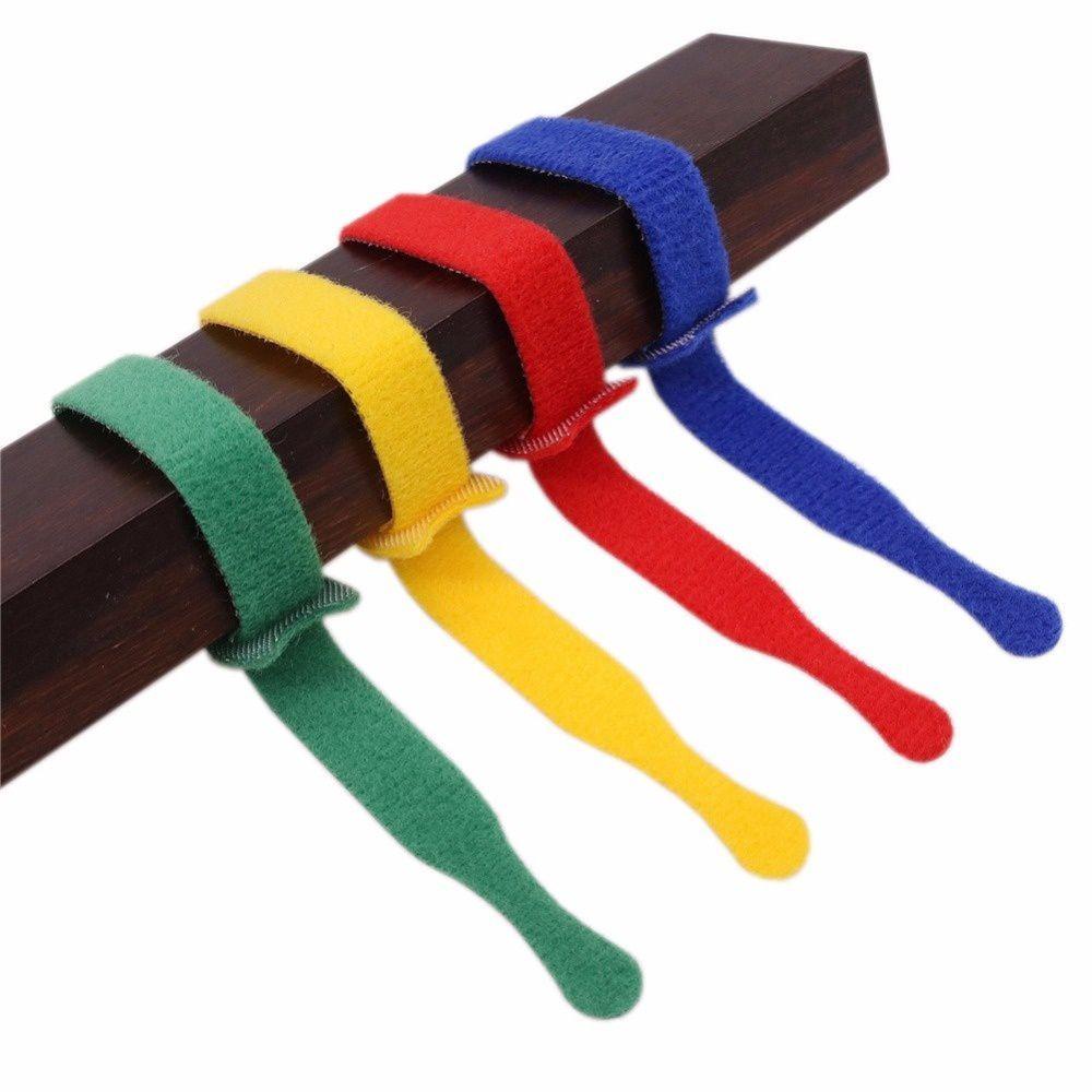 Set 16 Dây Nylon Buộc Dây Cáp Máy Tính 205 * 12mm