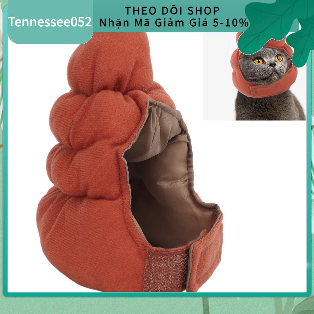 Tennessee052 Mũ Halloween cho mèo có thể điều chỉnh thoáng khí chó mặc quần áo lên mũ và nhỏ