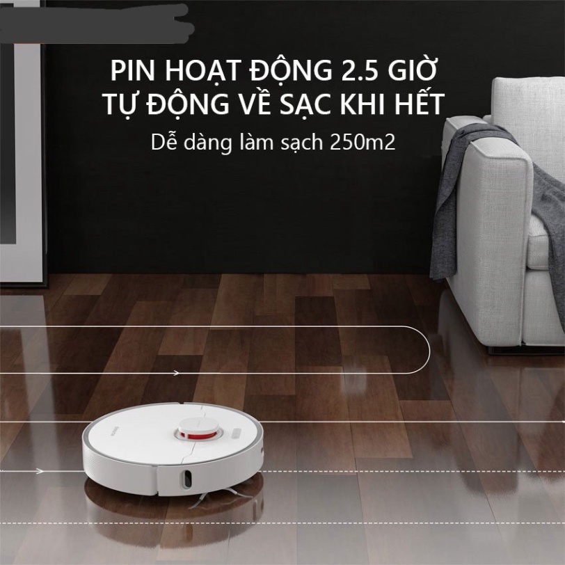 Robot Hút Bụi Lau Nhà Thông Minh Dreame D10 Plus - Pin 5200mAh - Bản Quốc Tế - BH 12 Tháng