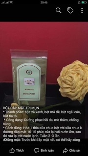 Bột đắp mặt