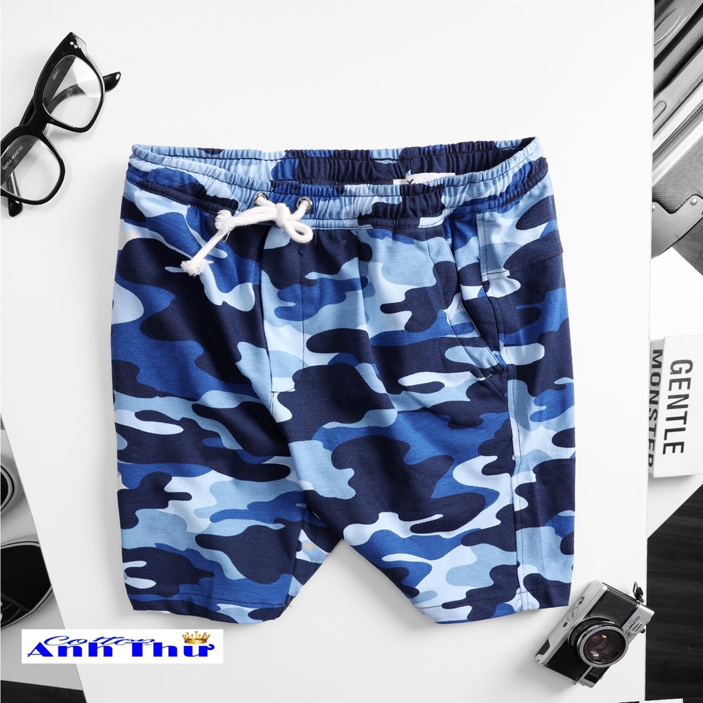 Quần Short Nam Chất Cotton Da Cá Có Đủ Size Mặc Thoáng Mát Co Giãn Thỏa Mái
