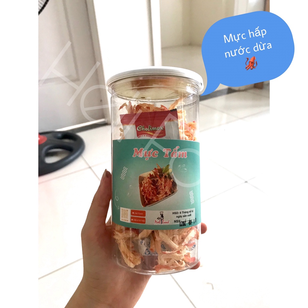 [Heli Food] Mực xé hấp nước dừa [200g] | BigBuy360 - bigbuy360.vn