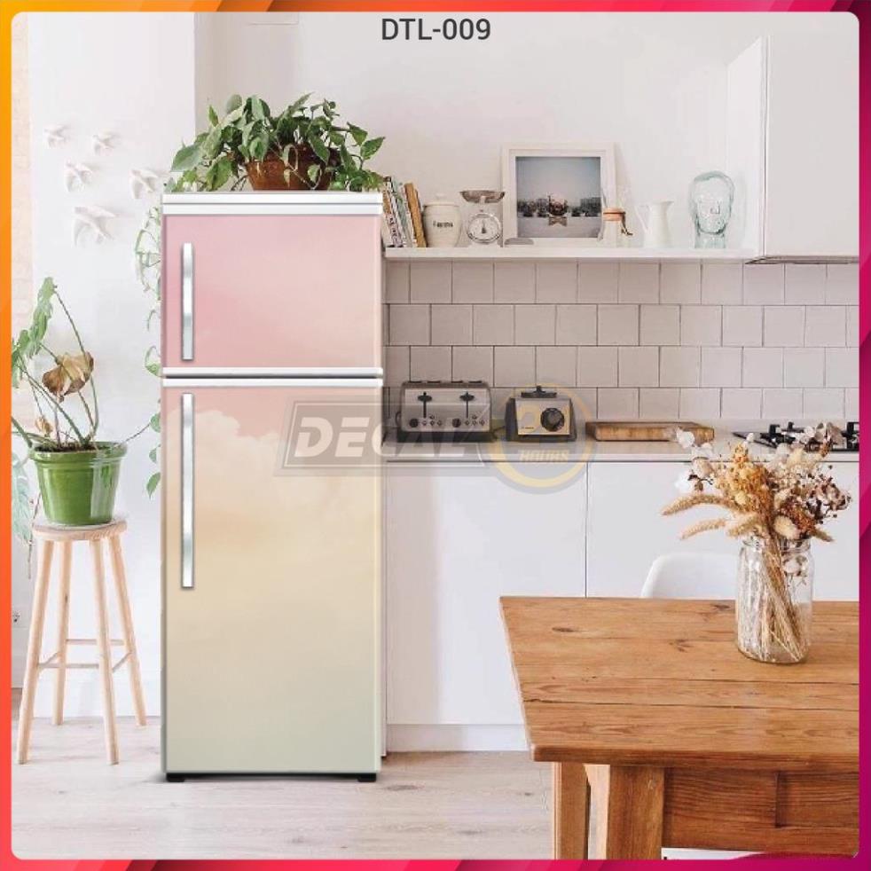 Giấy dán chuyên dụng cho tủ lạnh Shop Châu chống nước, siêu bền, làm mới cho chiếc tủ lạnh cũ - DTL-009