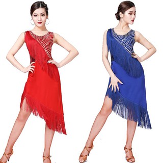Đầm Khiêu Vũ Đính Kim Sa Lấp Lánh