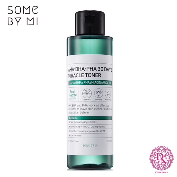 Nước hoa hồng ngừa mụn kiềm dầu Some By Mi AHA-BHA-PHA 30 Days Miracle Toner 150ml | BigBuy360 - bigbuy360.vn