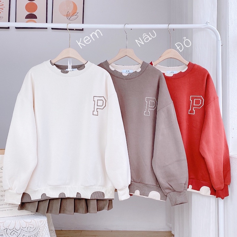 sweater chữ P