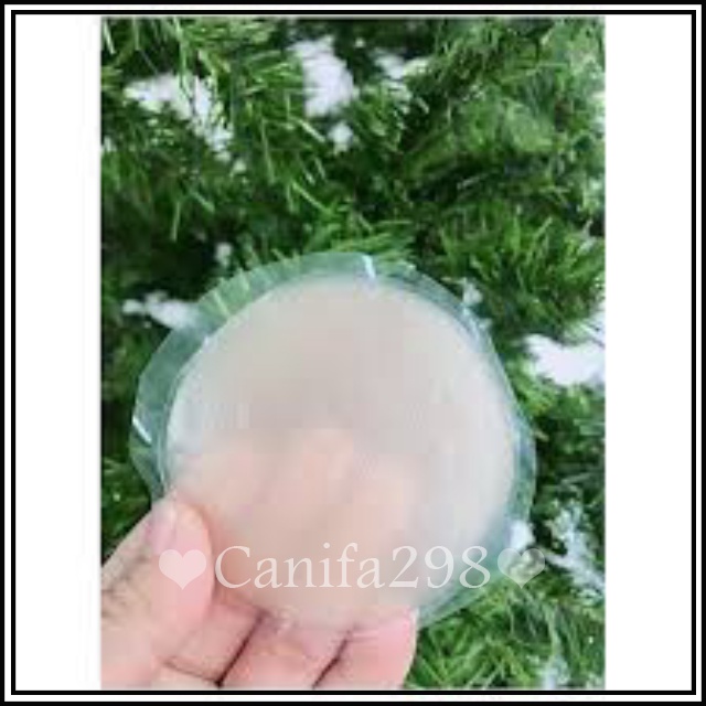 ( Miếng dán ngực) Đôi miếng dán ngực silicon tàng hình