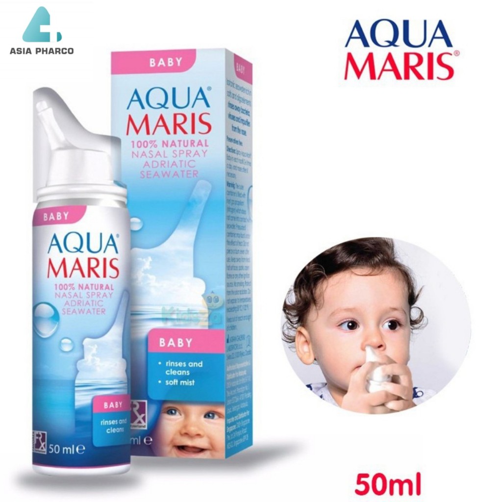 Dung Dịch Xịt Mũi Cho Trẻ Em Aqua Maris Baby