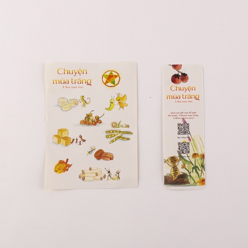 Sách -Kể Chuyện Trung Thu 2 cuốn Đủng Đỉnh Trăng Đi và Chuyện Mùa Trăng kèm sticker, bookmark quà cho bé 0-6 tuổi