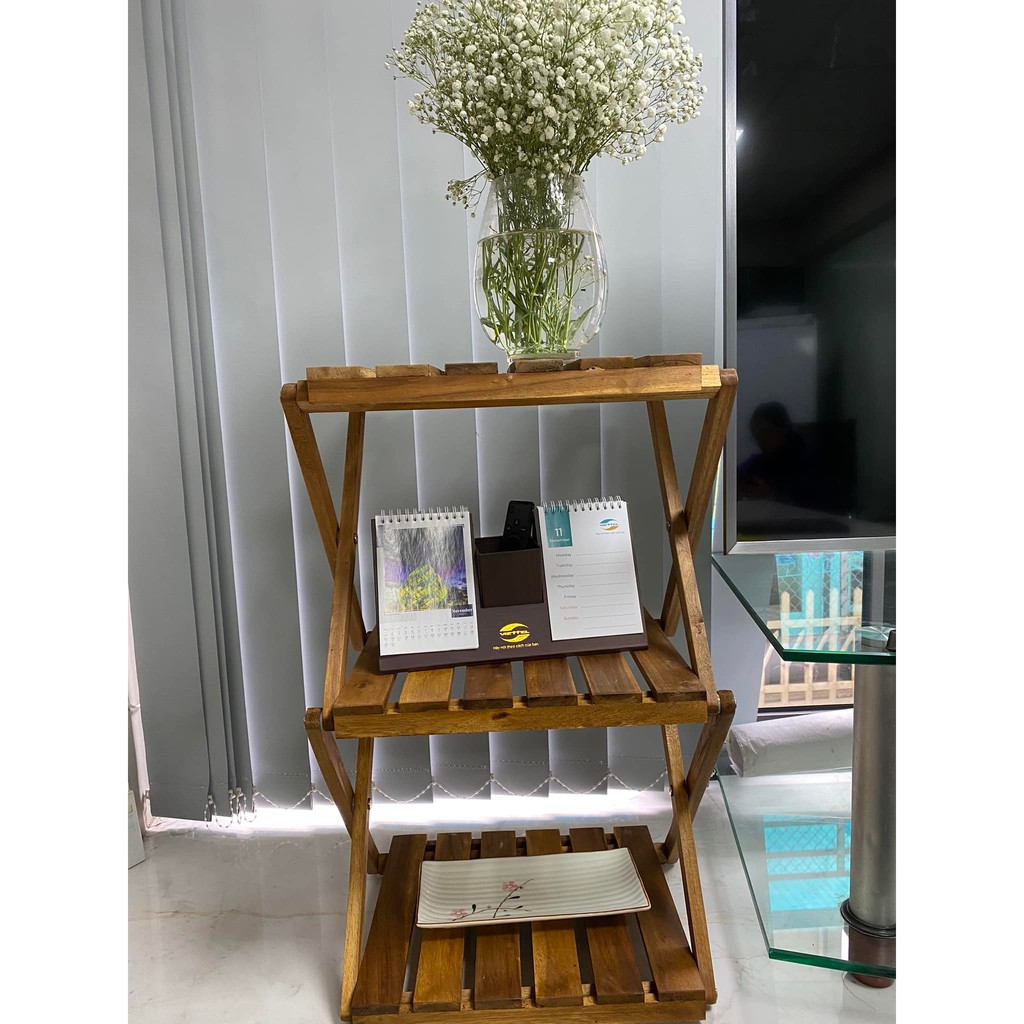 Kệ gỗ đa năng gấp gọn