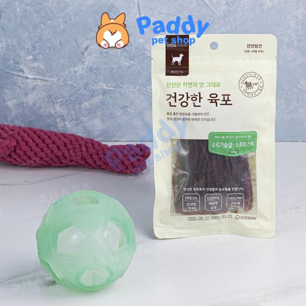 Thịt Sấy Gooday Snack Cho Chó 100g (Nhập khẩu Hàn Quốc)